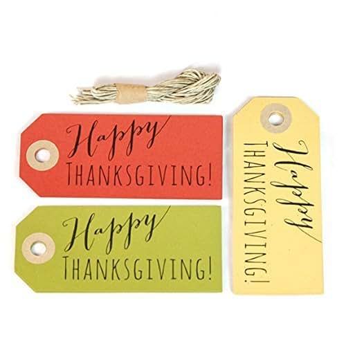 Amazon.com: Happy Thanksgiving Gift Tags: Handmade