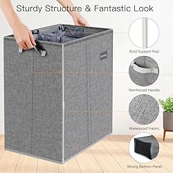 Airensky Laundry Hamper Collapsible Laundry Basket