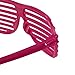 BLUE PANDA 36 Pack Shutter Shades, 80s Retro Style Party Sunglasses for Props, Decorations, Costumes (4 Colors)