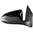 Dependable Direct Passenger Side Unpainted Heated Power Operated with Signal Side View Mirror Compatible with 2014-2017 Toyota Corolla - Parts Link #: TO1321295