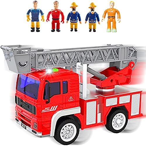 Toy Fire Truck with Lights and Sounds 