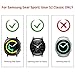 Uption Galaxy Watch 42mm Band, 20mm Soft Silicone Breathable Replacement Strap for Gear Sport SM-R600/ Gear S2 Classic SM-R732/R735 Watch, (Pack of 5)