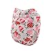 Alva Baby New Design Reuseable Washable Pocket Cloth Diaper Nappy + 2 Inserts H037