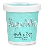 Primal Elements Sugar Whip Body Scrub, Exfoliating Cleanser and Moisturizer, Sparkling Sugar, 10-Ounce Package