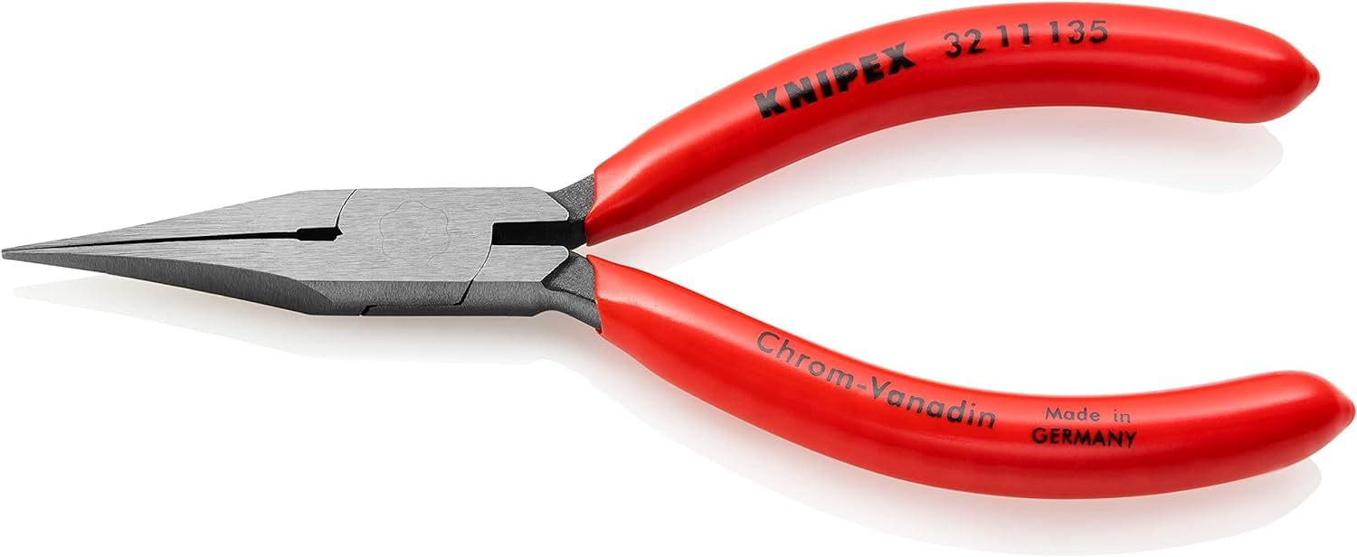 KNIPEX Relay Adjusting Pliers with Plastic Coating 135 mm, 32 11 135