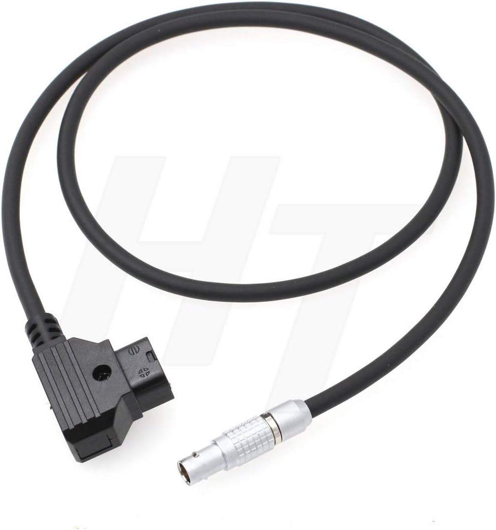 HangTon D-tap 4 Pin Power Supply Cable for Zacuto Kameleon EVF 70cm (Straight)