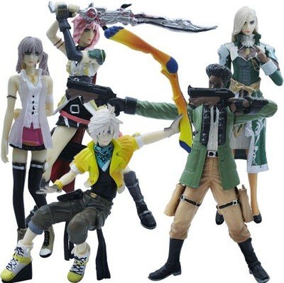 Final Fantasy XIII 5pcs Figure Set