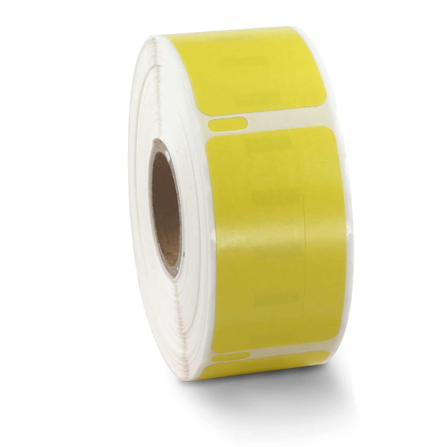BETCKEY - 2 Rolls Yellow Small Multi-Purpose Labels Compatible with DYMO 11355(S0722550), 19mm x 51mm, 1000 Colored Labels Compatible with DYMO LabelWriter 450, 4XL, NOT Fit 550 or 5XL