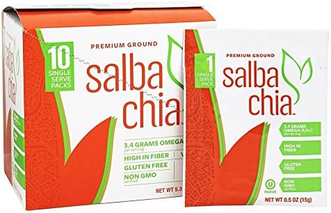 SalbaChia Ground Boost, Premium, 10 Count