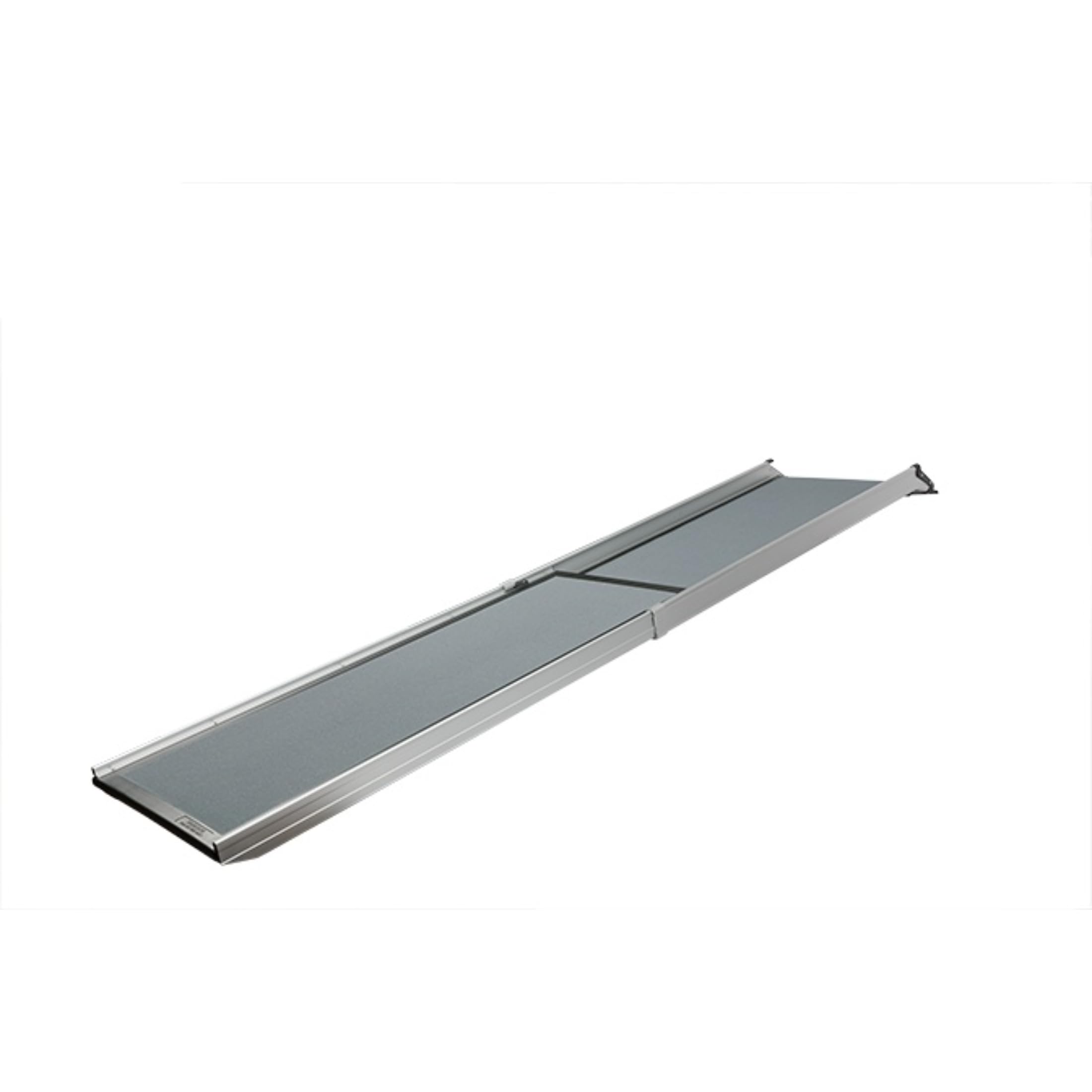 PetSafe Happy Ride Extra-long Telescoping Dog Ramp, Portable Pet Ramp, Great for Cars, Trucks and 4X4s, Durable Aluminium Frame Supports up to 140 kg, Side Rails and High-Traction Surface Design