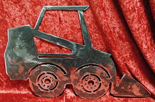 Mini Skid Steer, Metal Mini Skid Steer, Metal Heavy Equipment, Metal Wall Art, Metal Decor, Earth Shovel, Man Cave, Gift for Him, Great Gift