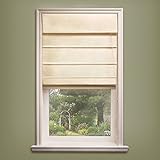 Chicology Standard Cord Lift Roman Shades Soft Fabric Window Blind, 27