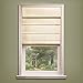 Chicology Standard Cord Lift Roman Shade, Cotton - 100% Cotton, Privacy - Sahara Sandstone, 27
