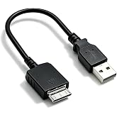 SEYUGOPTI Replacement USB Charging &amp; Data Cable for Sony Walkman MP3 Player | MP4 WMC-NW20MU NWZ-A726 A728 A729 A815 A816 S616 S618 S716 S718 Series, 0.65ft