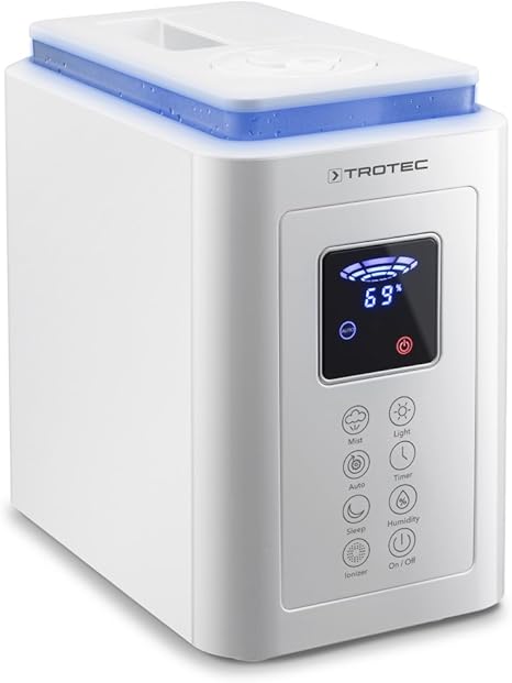 Amazon De Trotec Ultraschall Luftbefeuchter B 5 E 2 In 1 Luftbefeuchter Und Luftreiniger
