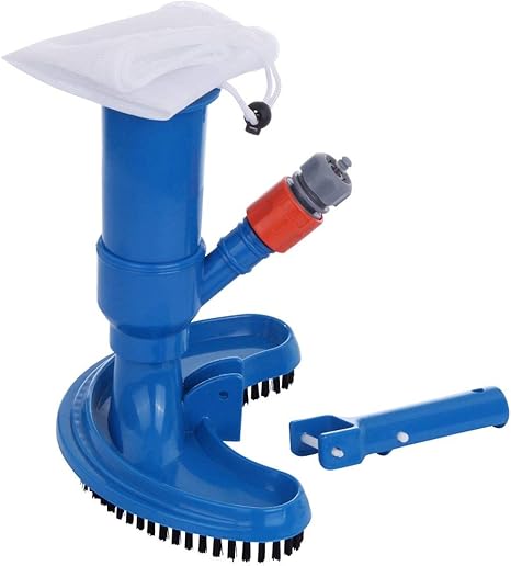 yourgear aspiradora de suelo para piscina jv c venturi manguera de jardin cepillo de succion bolsa colectora