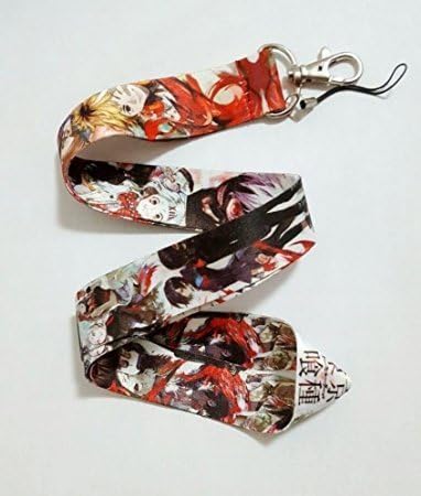 Tokyo Ghoul Anime Kaneki Ken Lanyard Keychain holder by Shenton Tech