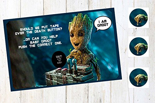 Help Groot Push the Right Button Party Game