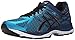 ASICS Men's GEL Cumulus 17 Running Shoe, Island Blue/Black/Indigo Blue, 12 M US