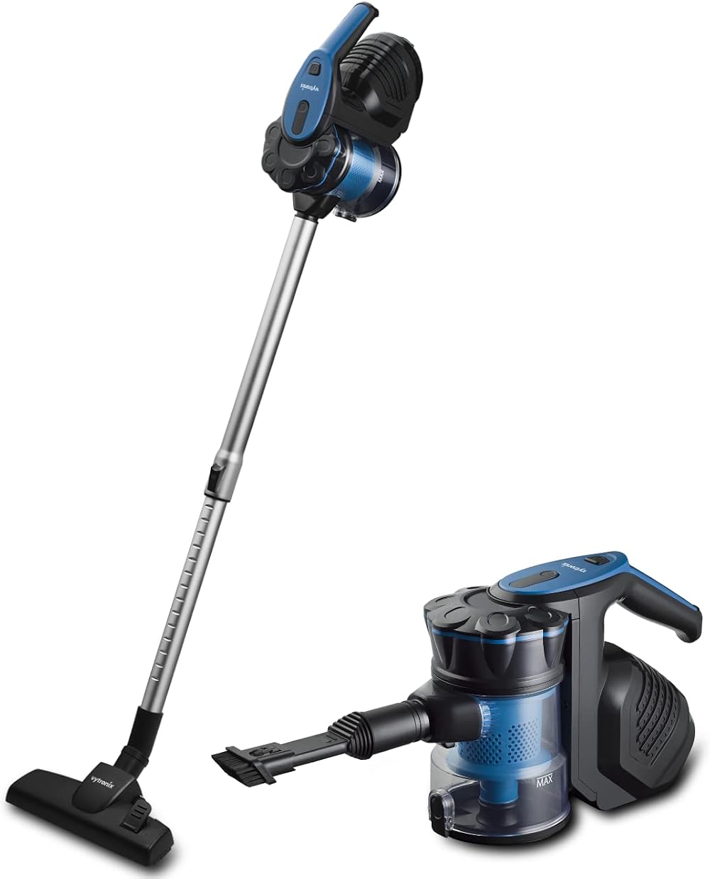 VYTRONIX HSV3 Upright Vacuum Cleaner 600W 5m Cord 2.5kg 3-in-1