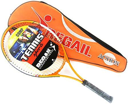 Regail Sports Tennis Racket With Racquet Bag Suitable For Initial Training &amp; Exercises Shock Reduce Greater Control
