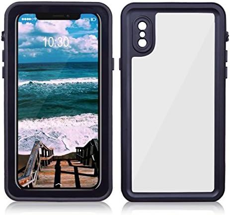 For iphone X Waterproof Case, Snowproof Skockproof Dirtproof with Built-in Screen Protector Waterproof Case for iphone X (gray)
