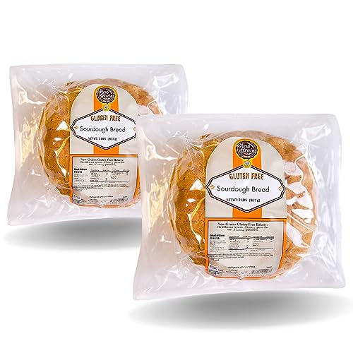 New Grains Artisan Sourdough Round Bread Gluten Free Bread, Delicious