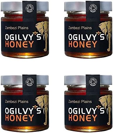 (4 PACK) - Ogilvys Zambezi Plains Honey - Organic| 240 g |4 PACK - SUPER SAVER - SAVE MONEY