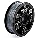 HATCHBOX ABS 3D Printer Filament, Dimensional Accuracy +/- 0.03mm, 1 kg Spool, 1.75 mm, Transparent Black