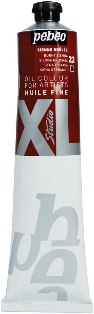 Pebeo XL Oil, Burnt Sierra, 200 ml (Pack of 1) (Packaging may vary), Burnt Sienna