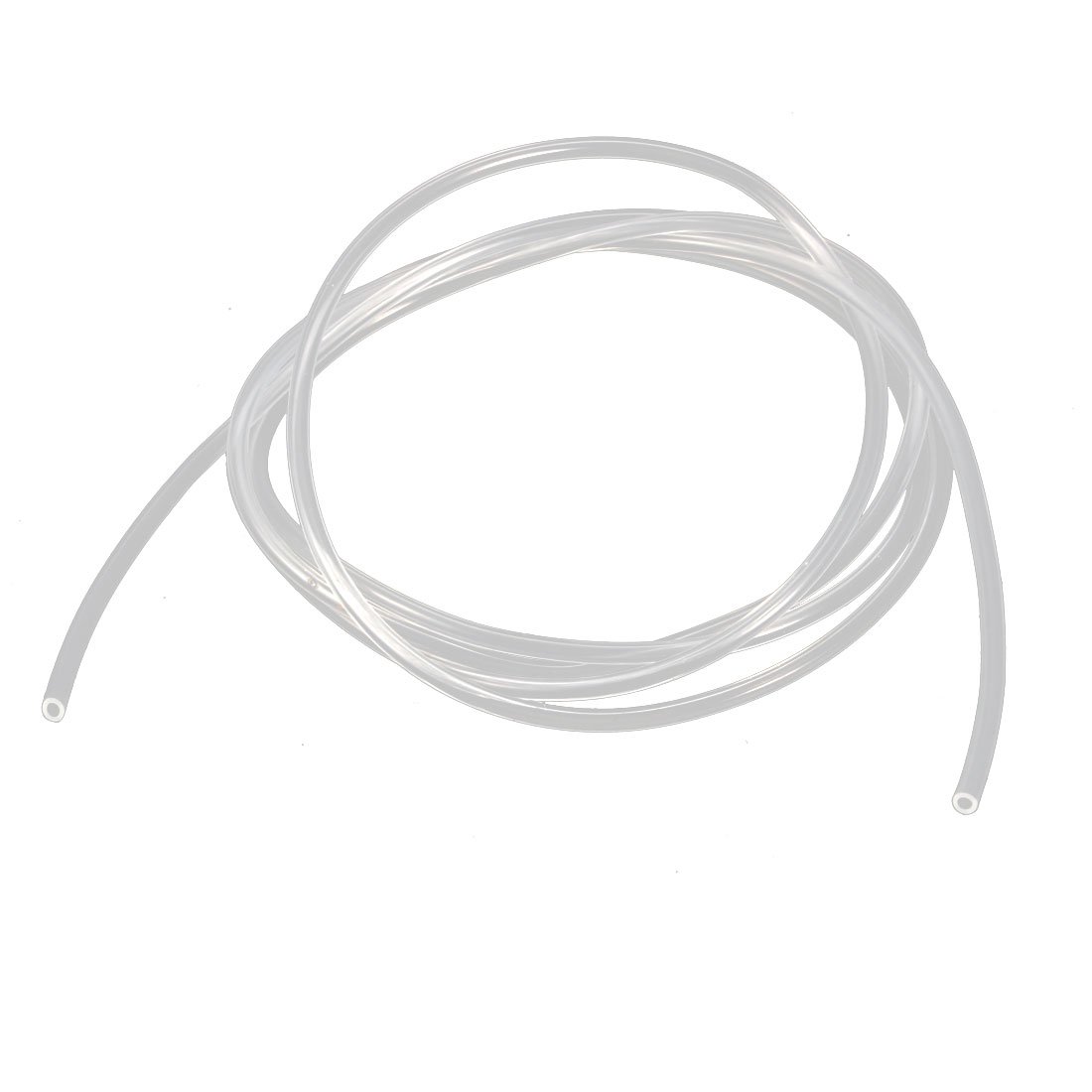 sourcingmap 1mm x 2mm High Temperature Resistant Flexible Silicone Tube Pipe 1 Meter Length