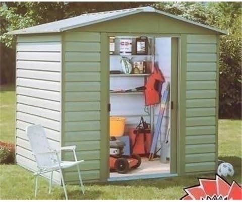 Belfast Shiplap 9'4" x 6'1" Apex Metal Shed + Free Anchor Kit