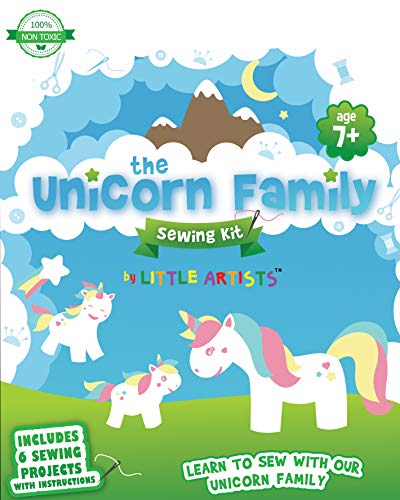 2 Little+Artists+Unicorn+Family+Instructions