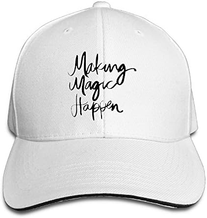 Making Magic Happen Vintage Sandwich Cap Snapback Summer Hat