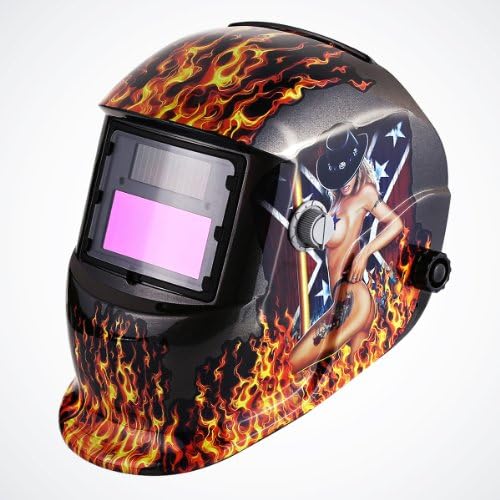 GotHobby Solar Auto On/Off Darkening Welding Helmet Grinding Mask Arc Tig Mig Plasma