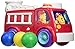 Bright Starts Roll & Pop Fire Truck