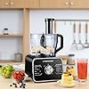 Food-Processor-Topchef-1100W-Multifunctional-Food-Processor-Blender-Chopper-Mixer-Grinder-Citrus-Juicer-Knead-Dough-Blades-Shredder-Slicing-Attachments-and-32L-Bowl-15L-Blender-Jug Food Processor Topchef 1100W Multifunctional Food Processor- Blender, Chopper, Mixer, Grinder, Citrus Juicer, Knead Dough Blades, Shredder, Slicing Attachments and 3.2L Bowl 1.5L Blender Jug