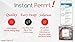 Instant Perrrt! | Silicone Sealing Ring | Sweet & Savory Edition | Instant Pot Pressure Cooker Accessory | Sealant for 5 Quart & 6 Quart InstaPot Models | BPA Free & Food-Safe | Red & Blue | 2 Pack