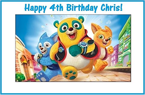 12 Special Agent Oso PERSONALIZED Stickers, Treat Bag Labels, Goody Bag Labels, Birthday