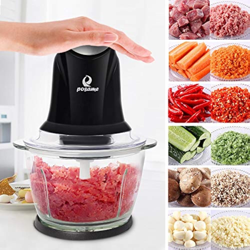 Meat Grinders Food Processors Electric Processor, Mini Kitchen Chopper