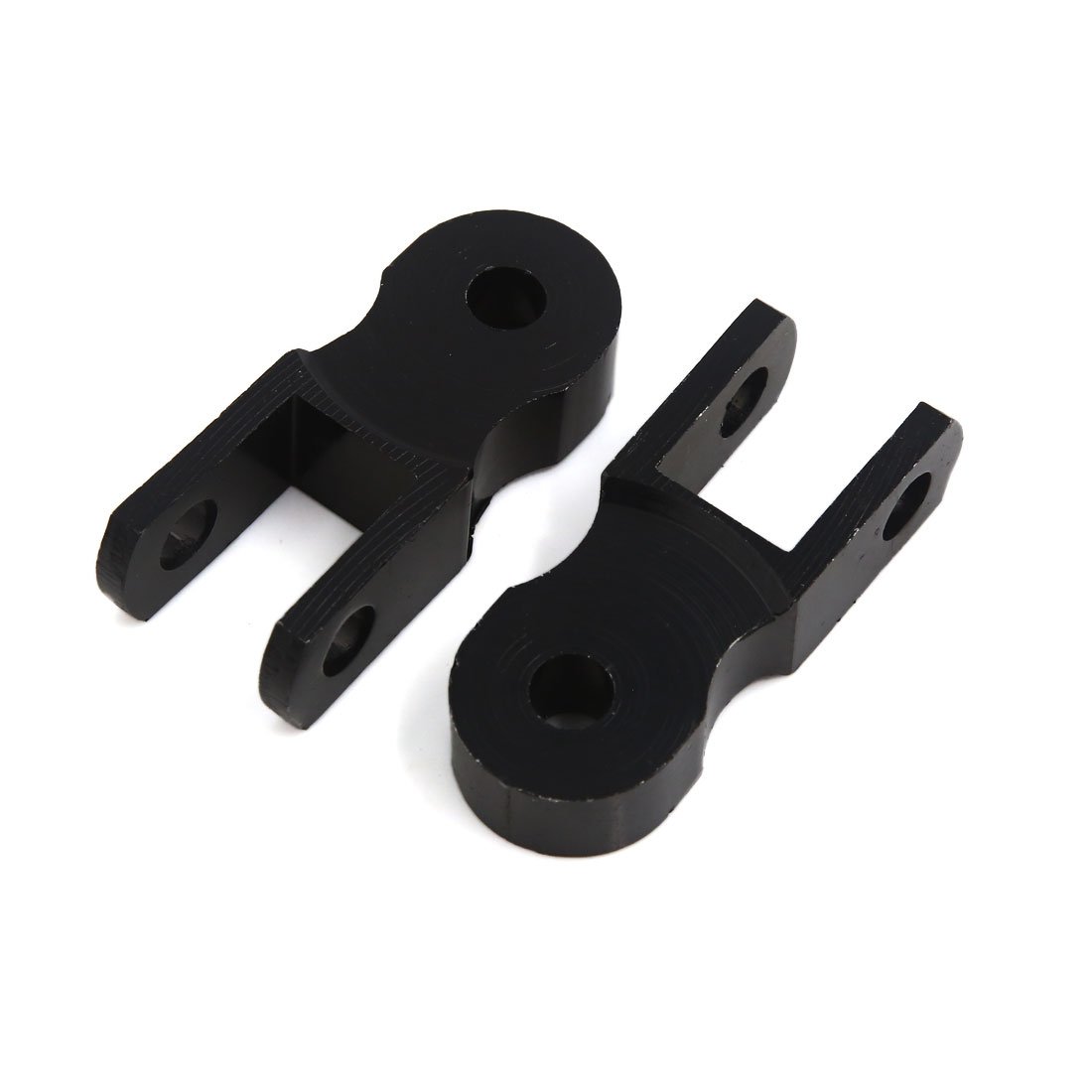 Generic 2Pcs Shock Absorber Height Extension Extender Black for