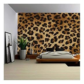 Background Cloth as a Tiger - Removable Wall Mural | Self-Adhesive Large Wallpaper - 66x96 inches