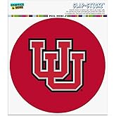 University of Utah Logo Automotive Car Window Locker Circle Bumper Sticker