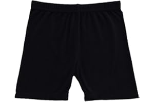 Girls Cartwheel Shorts Kids Basic Cotton Athletic Biker Shorts for Under Dresses Toddler Underwear Dance Short Leggings