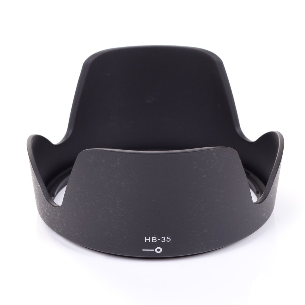 Run Shuangyu Lens Hood for Nikon AF-S DX 18-200mm F3.5-5.6G ED-IF VR II Bayonet Mount (Replace for Nikon HB-35)