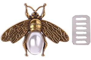 Bee Metal Bag Decoration,Turn Lock Shape Clasp Decoration for Hardware DIY Purses Casual Tote Messenger Accessories Useful