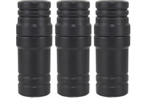 SCOTT EDWARD 3 Pair Billiard Stick Joint Protectors, 5/16" x 3/4/8/9//10/11/14/18， Pool Cue Stick Protectors Threaded Joint Protectors Plastic Billiards Equipment