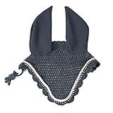 Horze Caesar Fly Veil Horse Riding Ear Net Bonnet