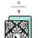 iPad 9.7 2018/2017 Case, iPad A1893/A1954 Case, Hocase Shockproof Dual Layer Hard Shell Rubber Bumper Protective Case with Flower Vine Pattern and Kickstand for iPad 5th/6th Generation - Black/Teal