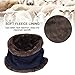 VBIGER Beanie Hat Scarf Set Knit Hat Warm Thick Winter Hat For Men (New Blue)